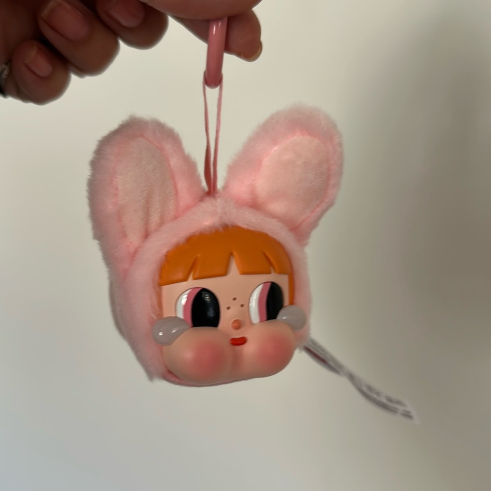 Pop Mart Cry Baby x Power Puff " Plush Keychain/Bag charm